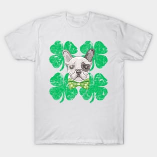 Funny Bulldog lover for irish - saint patrick best gift T-Shirt